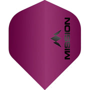 Mission Logo Dart Flights - 100 Micron - No2 Standard