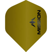 Mission Logo Dart Flights - 100 Micron - No2 Standard