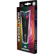 Mission Matthew Edgar Steel Tip Darts – 90% Tungsten
