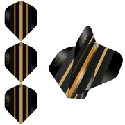 Mission Mike De Decker Black Dart Flights - Standard No.2