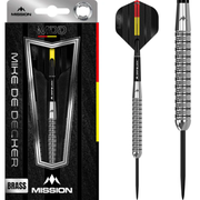 Mission Mike De Decker Tungsten Look Steel Tip Darts – Brass