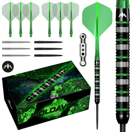 Mission Moldavite Steel Tip Darts – 95% Tungsten