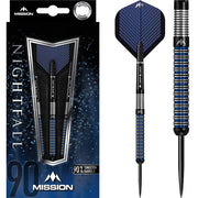Mission Nightfall M1 Steel Tip Darts – 90% Tungsten