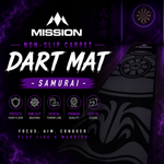 Mission Non-Slip Carpet Dart Mat – Samurai