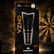 Mission Onza M3 Steel Tip Darts – Brass