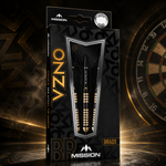 Mission Onza M4 Steel Tip Darts – Brass