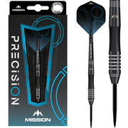 Mission Precision Steel Tip Darts – 90% Tungsten
