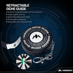 Mission Retractable Dartboard Measure Tape