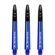 Mission Sabre Shafts - Dart Stems - Blue - Black Top