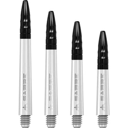 Mission Sabre Shafts - Dart Stems - White - Black Top
