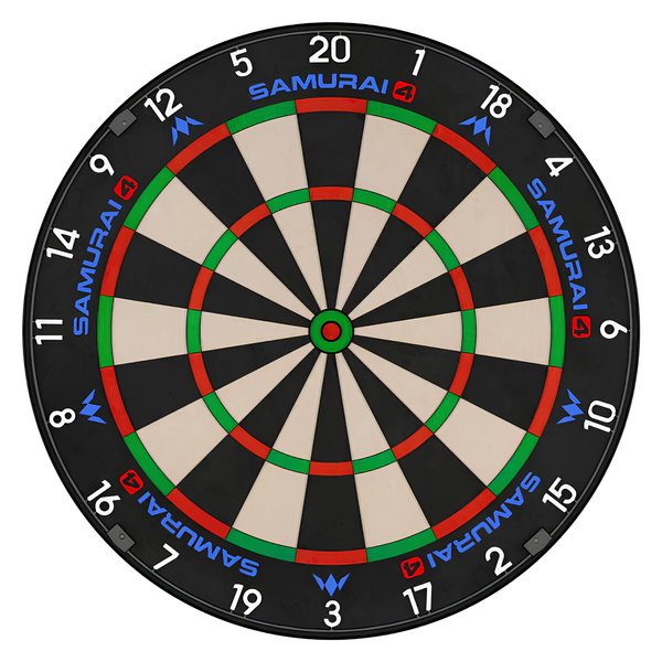 Mission Samurai 4 Professional Dartboard - Black Spider