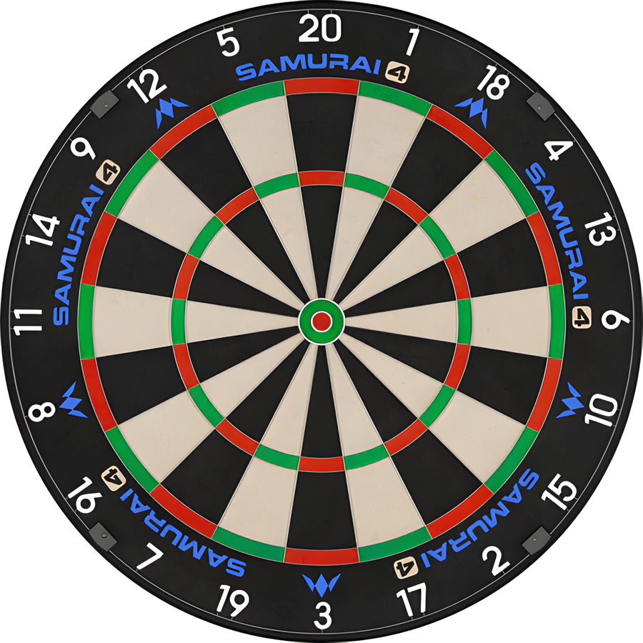 Mission Samurai 4 Dartboard – White Spider Edition | Universal Darts