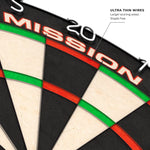 Mission Samurai II Professional Dartboard