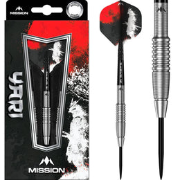 Mission Yari Steel Tip Darts – 90% Tungsten