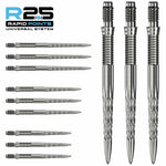 Mission R2.5 Rapid Steel Tip Screw In Dart Points - DSX
