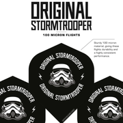 Original Stormtrooper Standard No2 Dart Flights - Logo On Black