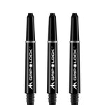 Mission GripLock Shafts - Dart Stems - Black