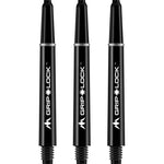 Mission GripLock Shafts - Dart Stems - Black