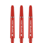 Mission GripLock Shafts - Dart Stems - Red
