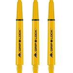 Mission GripLock Shafts - Dart Stems - Yellow