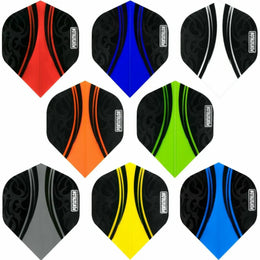 Pentathlon Colour Plus Dart Flights - 100 Micron - No2 Standard