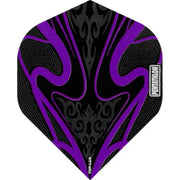 Pentathlon TDP Lux Black Series Dart Flights - 100 Micron - No2 Standard