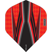 Pentathlon TDP Lux Vision Black Centre Dart Flights - 100 Micron - No2 Standard