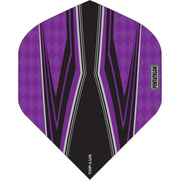 Pentathlon TDP Lux Vision Black Centre Dart Flights - 100 Micron - No2 Standard