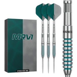 Precise 180 MRV1 Steel Tip Darts - 90% Tungsten