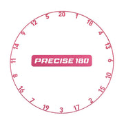 Precise 180 One Piece Number Ring - Cyber Pink