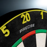 Precise 180 One Piece Number Ring - Electric Yellow