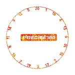 Precise 180 One Piece Number Ring - Element Fire