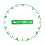 Precise 180 One Piece Number Ring - Emerald Green