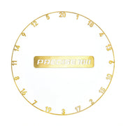 Precise 180 One Piece Number Ring - Gold