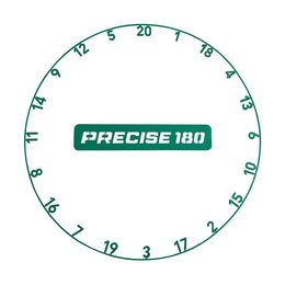 Precise 180 One Piece Number Ring - Hunting Green
