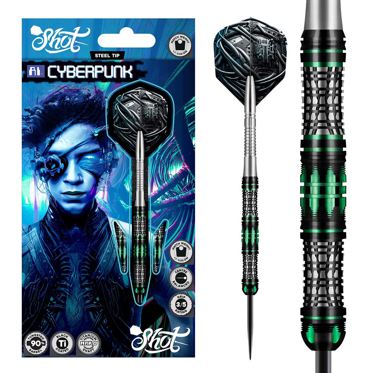 DARTSLIVE  ※ジャンク品 Buy Shot Zen Juji 80% Tungsten Darts | Universal Darts