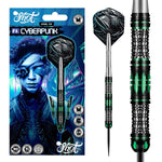 Shot AI Cyberpunk Steel Tip Darts - 90% Tungsten