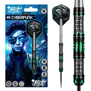 Shot AI Cyberpunk Steel Tip Darts - 90% Tungsten