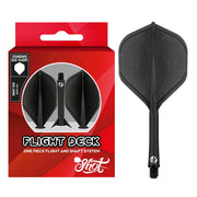 Shot Flight Deck One Piece Dart Flight and Shaft System
