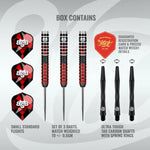 Shot Michael Smith Defiant Steel Tip Darts - 90% Tungsten