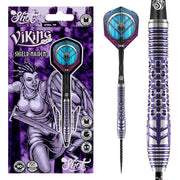 Shot Viking Shield Maiden Steel Tip Darts - 90% Tungsten