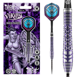 Shot Viking Shield Maiden Steel Tip Darts - 90% Tungsten