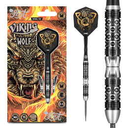 Shot Viking Wolf Steel Tip Darts - 90% Tungsten