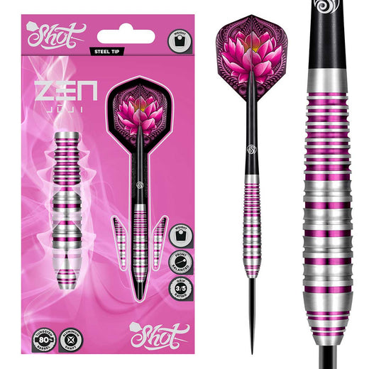Shot Zen Juji Steel Tip Darts - 80% Tungsten