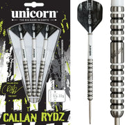 Unicorn Callan Rydz Phase 2 Steel Tip Darts – 90% Tungsten