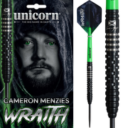 Unicorn Cameron Menzies Wraith Steel Tip Darts – 90% Tungsten