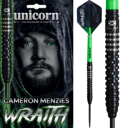 Unicorn Cameron Menzies Wraith Steel Tip Darts – 90% Tungsten