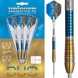 Unicorn Gary Anderson Phase 6 Duo Steel Tip Darts – 90% Tungsten