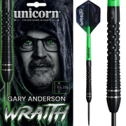 Unicorn Gary Anderson Phase 6 Wraith Steel Tip Darts – 90% Tungsten