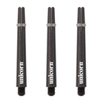 Unicorn Gripper 3 Nylon Shafts - Dart Stems - Black